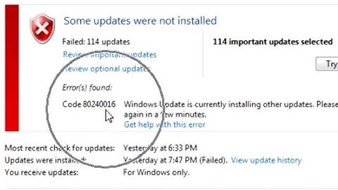 Fix all Windows update error on windows 10,  7, 8 |  How to fix Windows Update Error Code #80240016