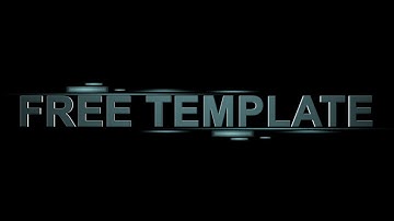 FREE AFTER EFFECTS INTRO TEMPLATE DOWNLOAD - NO PLUGINS - Martin Jonas Photodesign