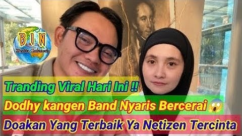Dodhy Personel Kangen Band, nyaris rumah tangga nya mengalami Perceraian 😱😱😱