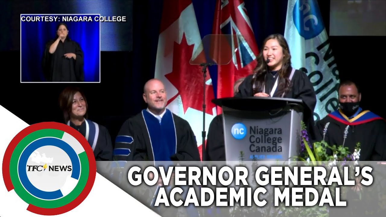 Filipina int’l student graduates with highest award in Canada | TFC News Canada
