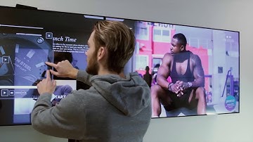 Prestop 55" videowall touchscreens