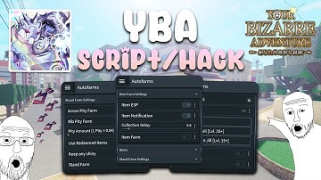 [YBA] Your Bizarre Adventure Script/Hack Xenon Hub | Auto Farm Items, Lucky Arrow, Shiny/Stand Farm