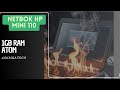 NETBOOK HP MINI 110 1GB DE RAM, RODANDO WINDOWS 10 LITE