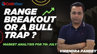 NIFTY PREDICTION & NIFTY ANALYSIS|NIFTY TOMORROW & BANK NIFTY TOMORROW PREDICTION| 07 JULY WEDNESDAY