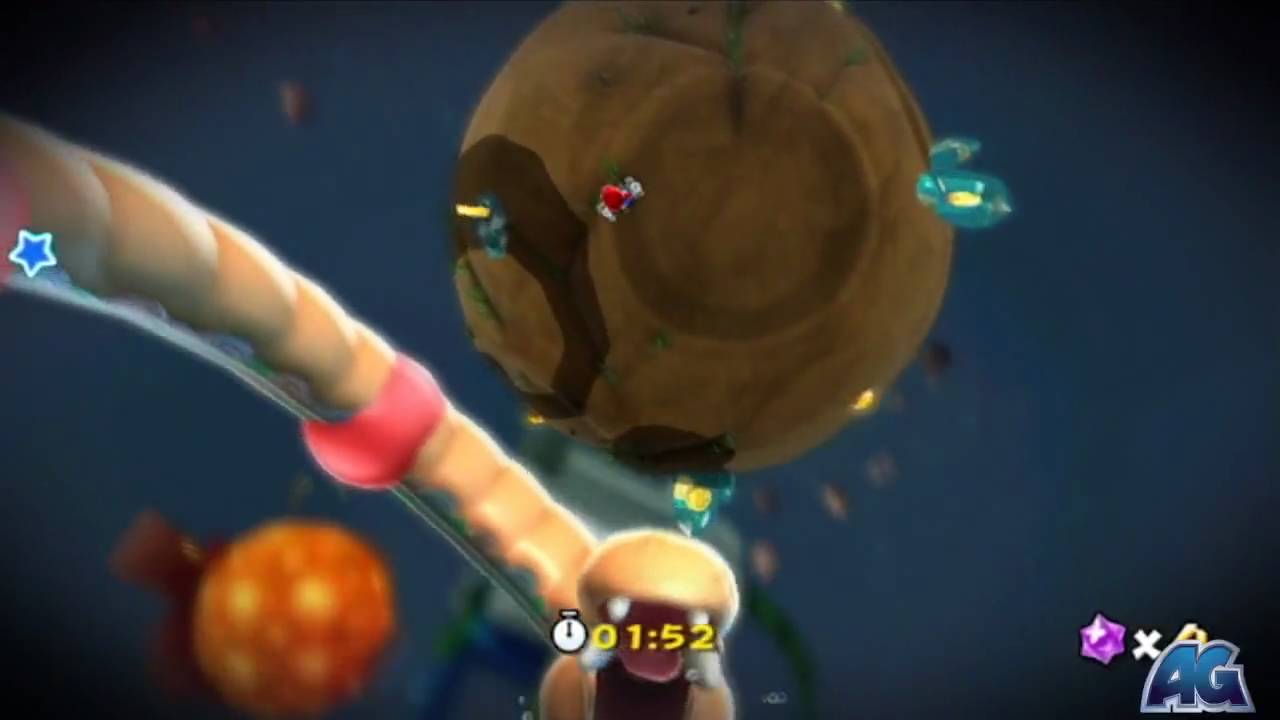 Super Mario Galaxy 2 Bowser Jr.'s Fiery Flotilla Prankster Comet Fiery Flotilla Speed Run
