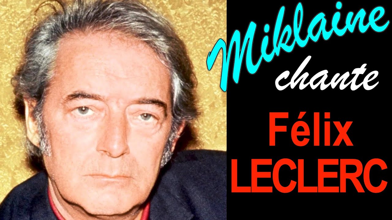 MOI MES SOULIERS - Félix LECLERC - YouTube