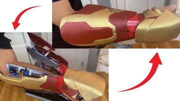 Building a Real Life Transforming Iron Man Gauntlet