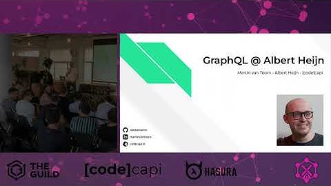 "GraphQL@Albert Heijn" - Martin van Toorn - [code]capi - Developer at Albert Heijn API platform team