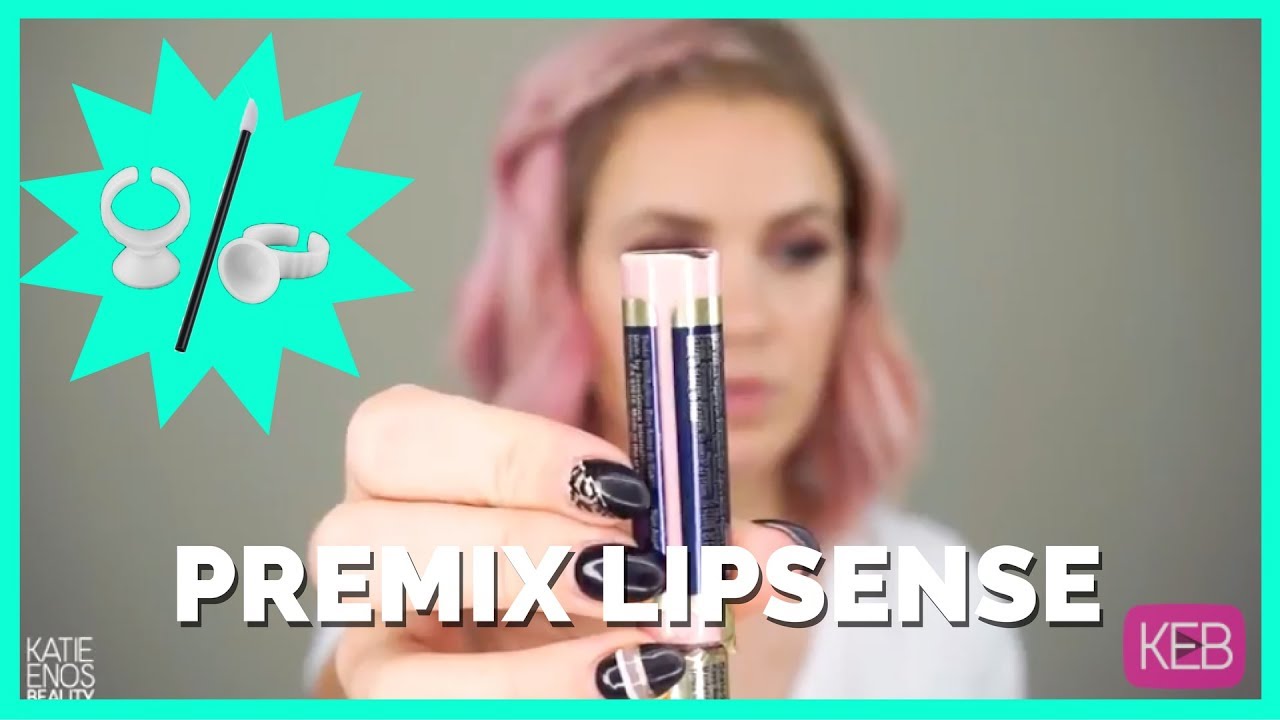 HOW TO PREMIX LIPSENSE COLORS | KEB - YouTube