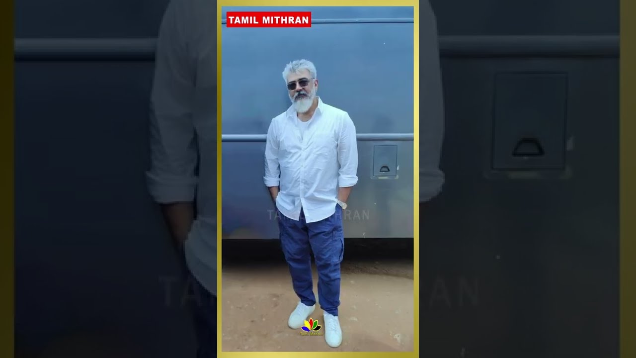 AK on 🔥 Look | AK 61 Shooting Spot - Ajith kumar Stunning look