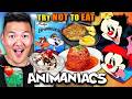 Try Not To Eat - Animaniacs (Branimaniacs Cereal, Gold Eggs And Meat, Italian Feast)