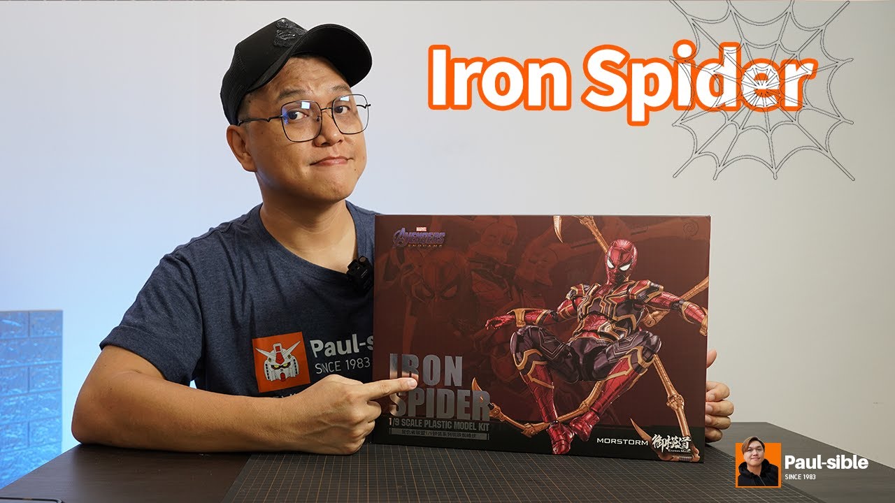 Collecting my First Spiderman Model Kit from ATT - Iron Spider by