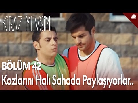 Kiraz Mevsimi - Ayaz ve Mete kozlarını halı sahada paylaşıyor! / 42.Bölüm
