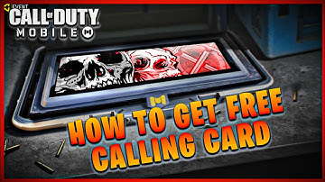 COD MOBILE! How to Change Calling Card & Free Animated Calling Card in Call Of Duty Mobile!Season11