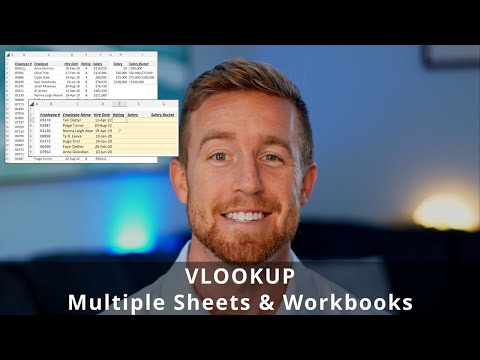 VLookup in Excel Multiple Sheets