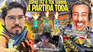 ASPAS JOGOU A ÚLTIMA RANKED DO ANO COM TCK E COREANO... ELES SE IMPRESSIONARAM com A MIRA ROBÓTICA!