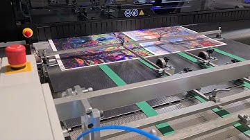 Feeder, Reg Unit, Stacker. Durst 350,  1020 x 720 sheet. Sheeter. Paper Stacker. Sheet Delivery