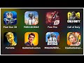 Pixel Gun 3D,PUBG MOBILE,Garena Free Fire,CoD Mobile,Fortnite,BattleDestruction,Creative Destruction