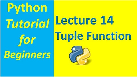 Tuple Method in Python | Count Index Max Min Join Delete Method and Change Tuple Value in Python
