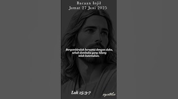Bacaan Injil Jumat 27 Juni 2025 #bacaaninjil #injilyohanes #alkitab #injil #katolik #gerejakatolik