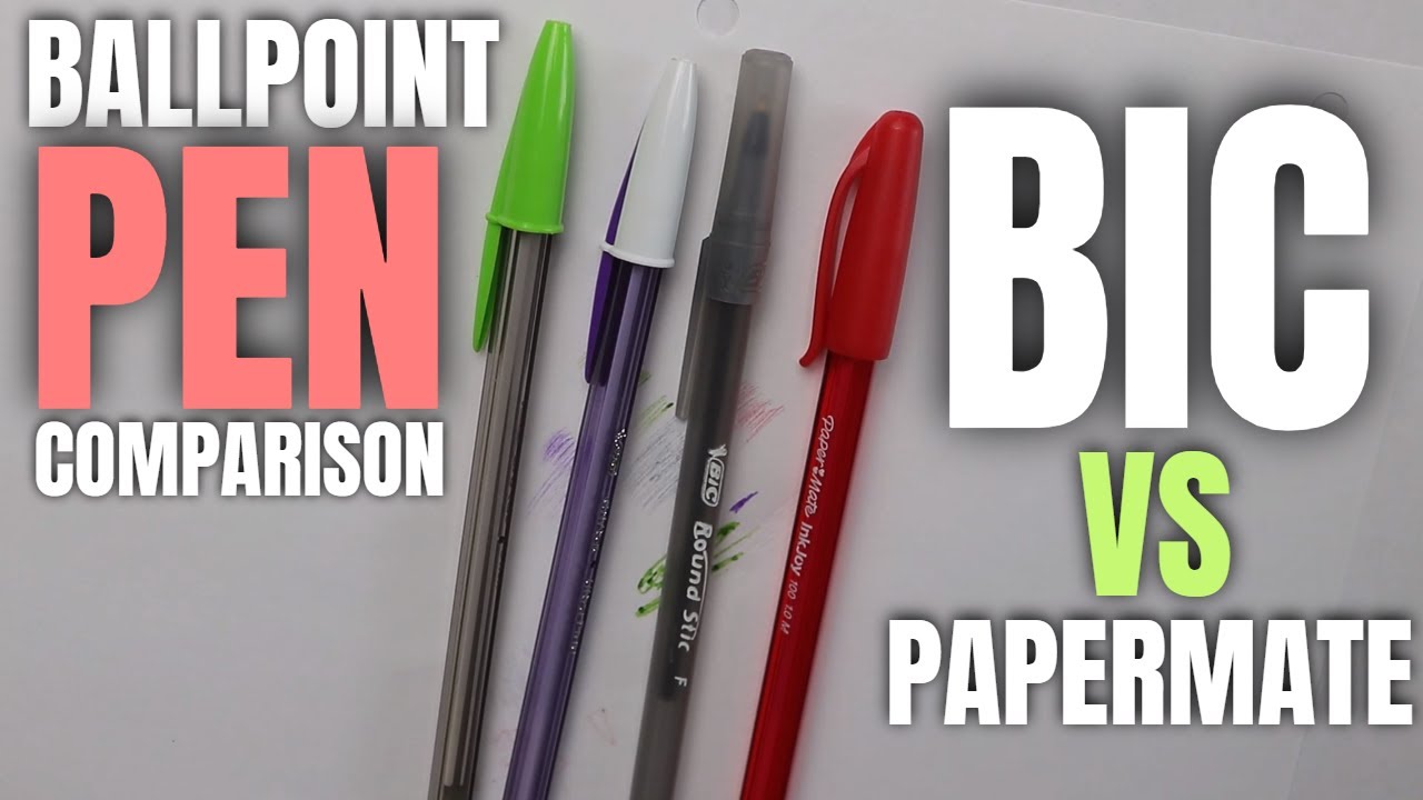Sharpie Ultra Fine vs Sharpie Pen Comparison 