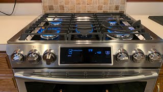 Samsung NX58H9500WS Gas Range / Oven Natural Gas to LP Conversion