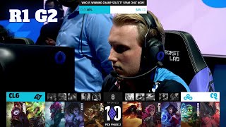 C9 vs CLG - Game 2 | Round 1 Playoffs S12 LCS Summer 2022 | Cloud 9 vs CLG G2