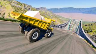 Full Throttle INSANE Long Downhill Mayhem! | BeamNG.drive Epic Crashes & Speed Test #161 screenshot 1
