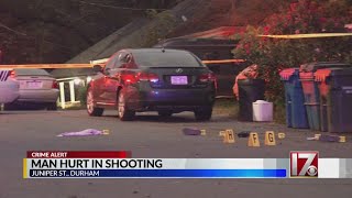 Man shot several times in 1st of 2 Durham shootings Sunday