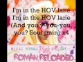 HOV Lane - Nicki Minaj - Lyrics Mp3