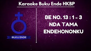 BUKU ENDE | BE HKBP NO. 13 : 1 - 3 