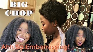 My BIG CHOP | Reaction | Be Inspired | Natural Hair Journey by Craving Curly Kinks 25,388 views 6 years ago 8 minutes, 4 seconds
