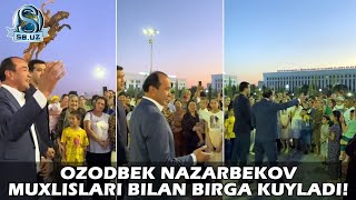 Озодбек Назарбеков мухлислари билан бирга куйлади! | Ozodbek Nazarbekov muxlislari bilan kuyladi!