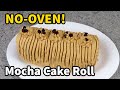 NO-OVEN MOCHA CAKE ROLL | How to Make Mocha Rolls without Oven