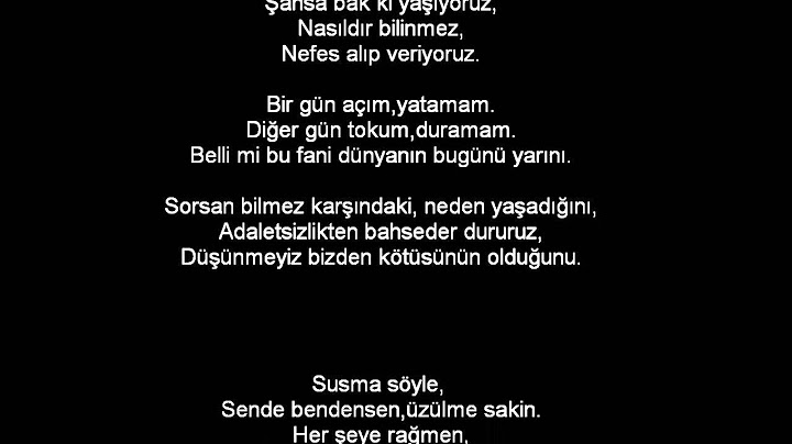 Şansa Bak ki Yaşıyoruz