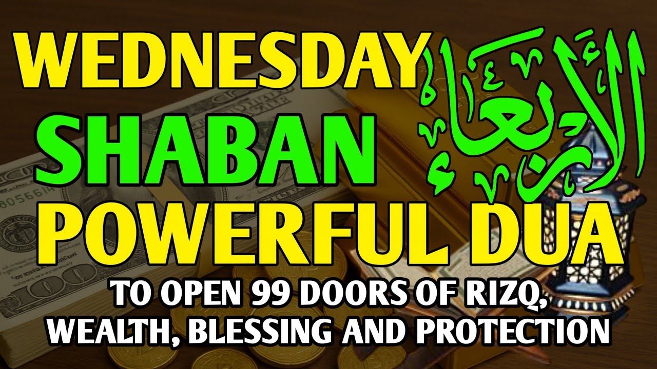 Powerful Dua to open 99 Doors of Rizq, Wealth, Protection & Blessing !! Inshaallah
