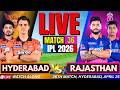 IPL Live: Rajasthan Royals vs Sunrisers Hyderabad 🏏