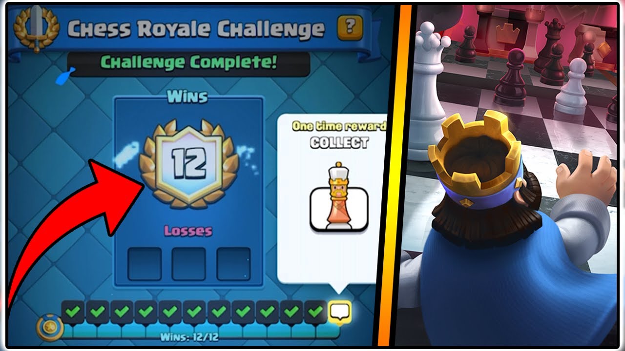 XADREZ ROYALE COMO QUE JOGA ISSO? #10k 🔴CLASH ROYALE 🔴 