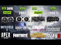 RTX 2070 Super vs RTX 2080 vs RTX 2080 Super vs RTX 2080 Ti - Test in 11 Games - 1440p