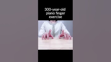 300-year-old Piano Finger Exercise