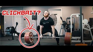 [Training Vlog 05] 400kg Block Pull, Mental Health, Motivational Phrases