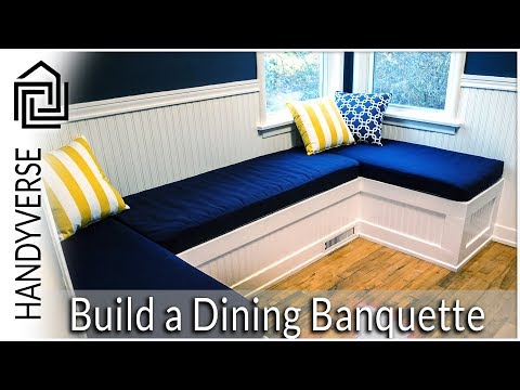 How to Build a Dining Nook/Banquette : Budget Renos #01