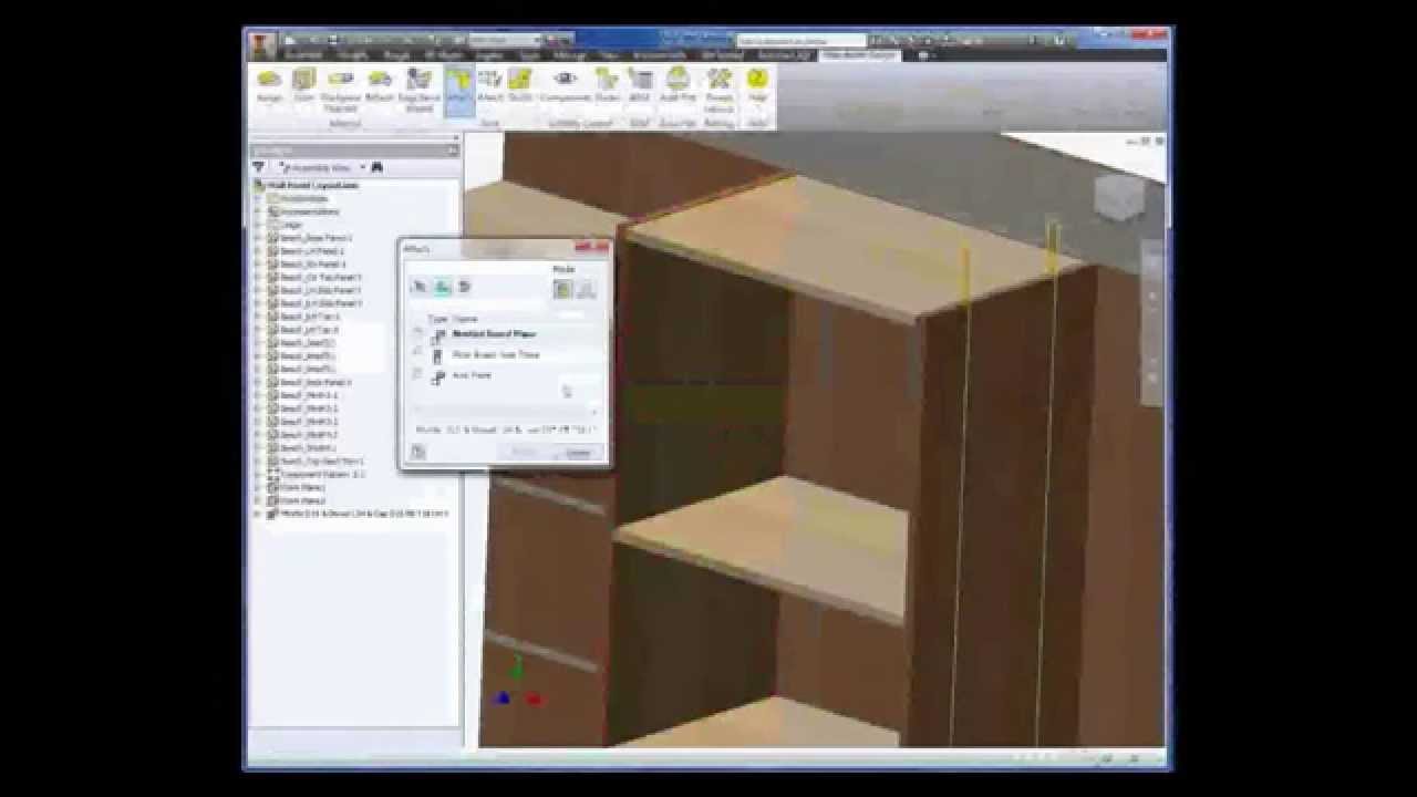 Woodwork for Inventor Trailer - YouTube