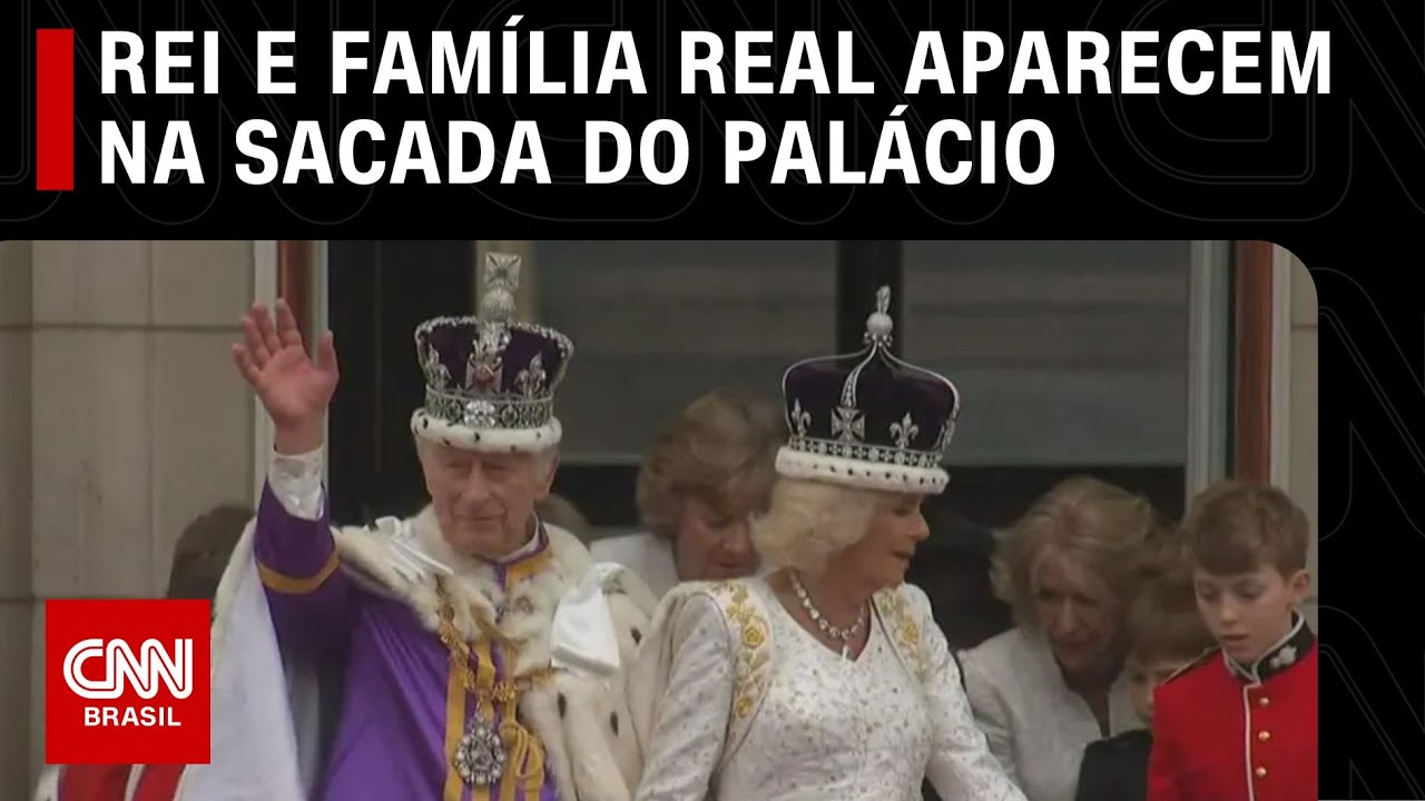 Família Real compartilha registro de brasileira durante coroação