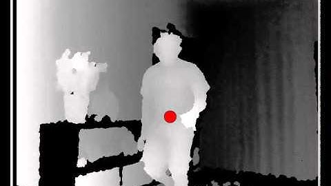 Kinect LaserGun - Arduino and Processing - Bullseye Detection