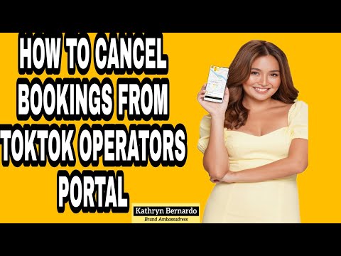 HOW TO CANCEL BOOKINGS FROM TOKTOK OPERATORS PORTAL?