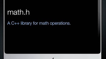 C++ math.h