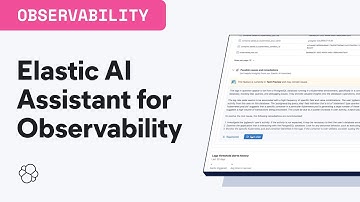 Elastic AI Assistant for Observability
