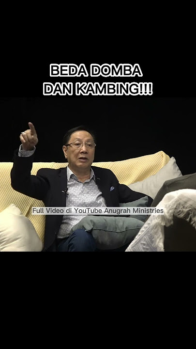 Kalau kamu DOMBA atau KAMBING? #podcastkristen #goodnewsprogram #timotiusarifintedjasukmana