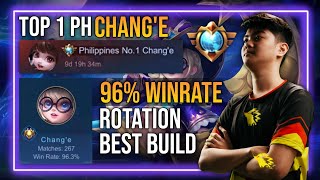 TOP 1 PH CHANG'E | 122 STRATEGY | 96% WINRATE | BEST BUILD